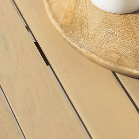 Vrtni stol Fioli okrugli 100 cm, akacijevo drvo FSC, bijeli