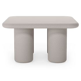 Vrtni stol Vibonis 70 cm, kvadratni, cementni, svijetlo bež