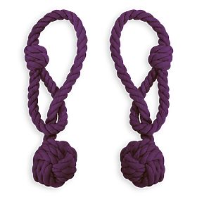 Zavjese - dodaci DAUPHIN boja ljubičasta ameliahome