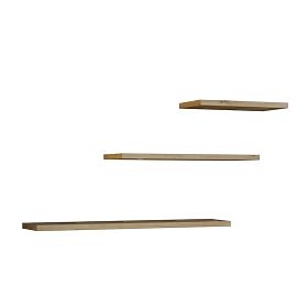 Zidne police TOBI 3P HRAST ARTISAN