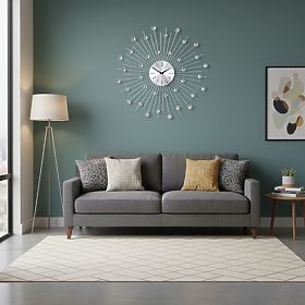 Zidni sat Cristal Moon - 50 cm